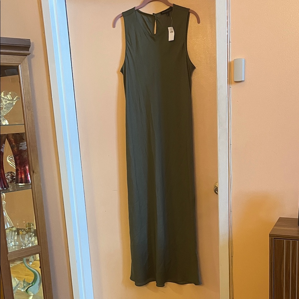 Banana Republic Olive Maxi Dress